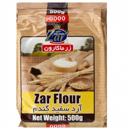 آرد سفید گندم زر500گ