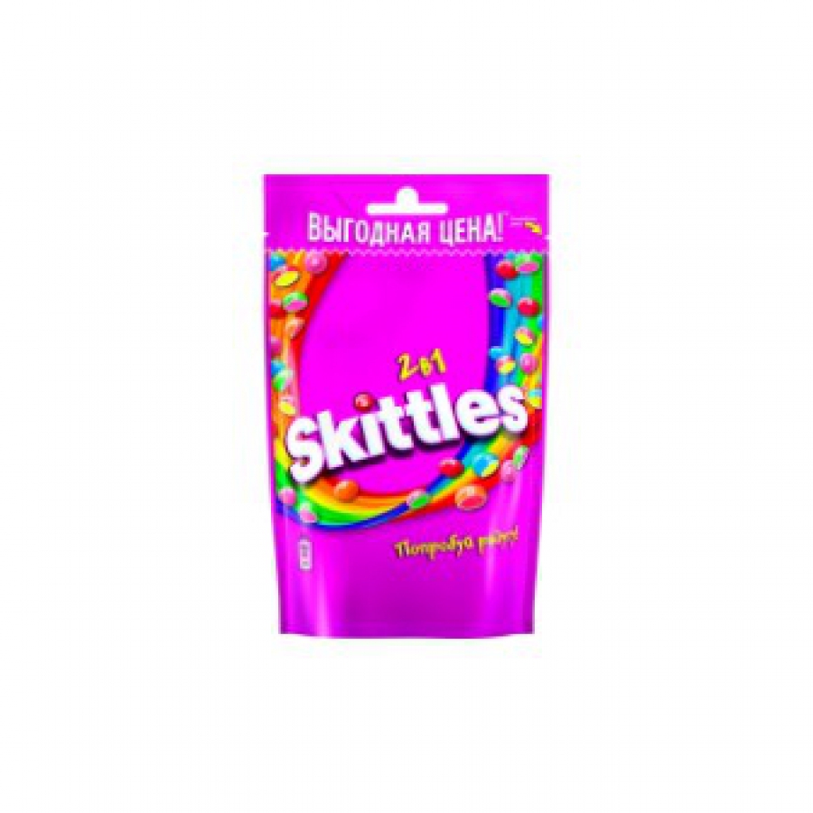 دراژه SKittles صورتی 70گ