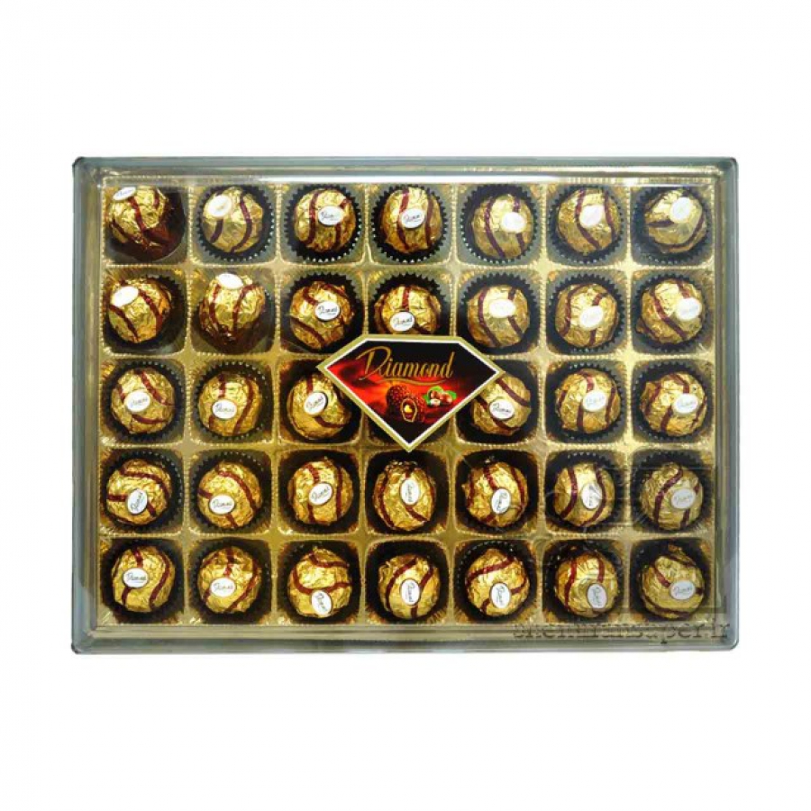 شکلات کادویی Diamond فندقی 35عددی