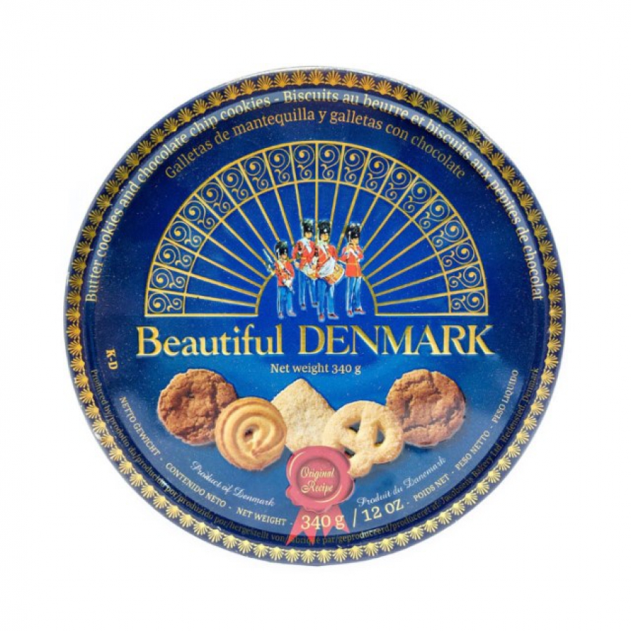 بیسکوییت Danisa جعبه فلزی 340گ