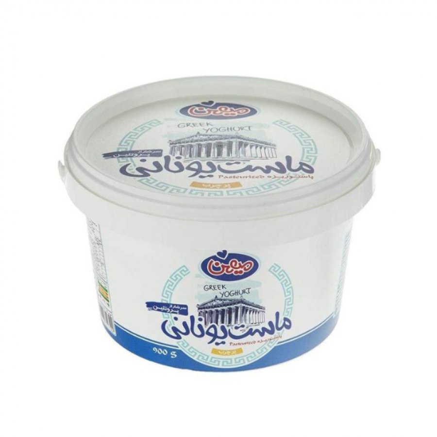 ماست یونانی پرچرب900گرمی میهن