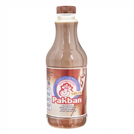 شیرکاکائو بطری پاکبان  1ل