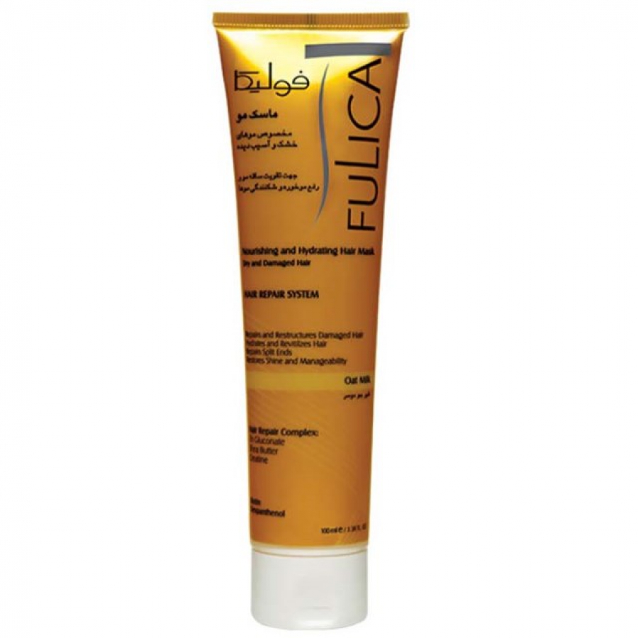 ماسك مو سر فوليكاموهاي خشك وآسيب ديده100ميل