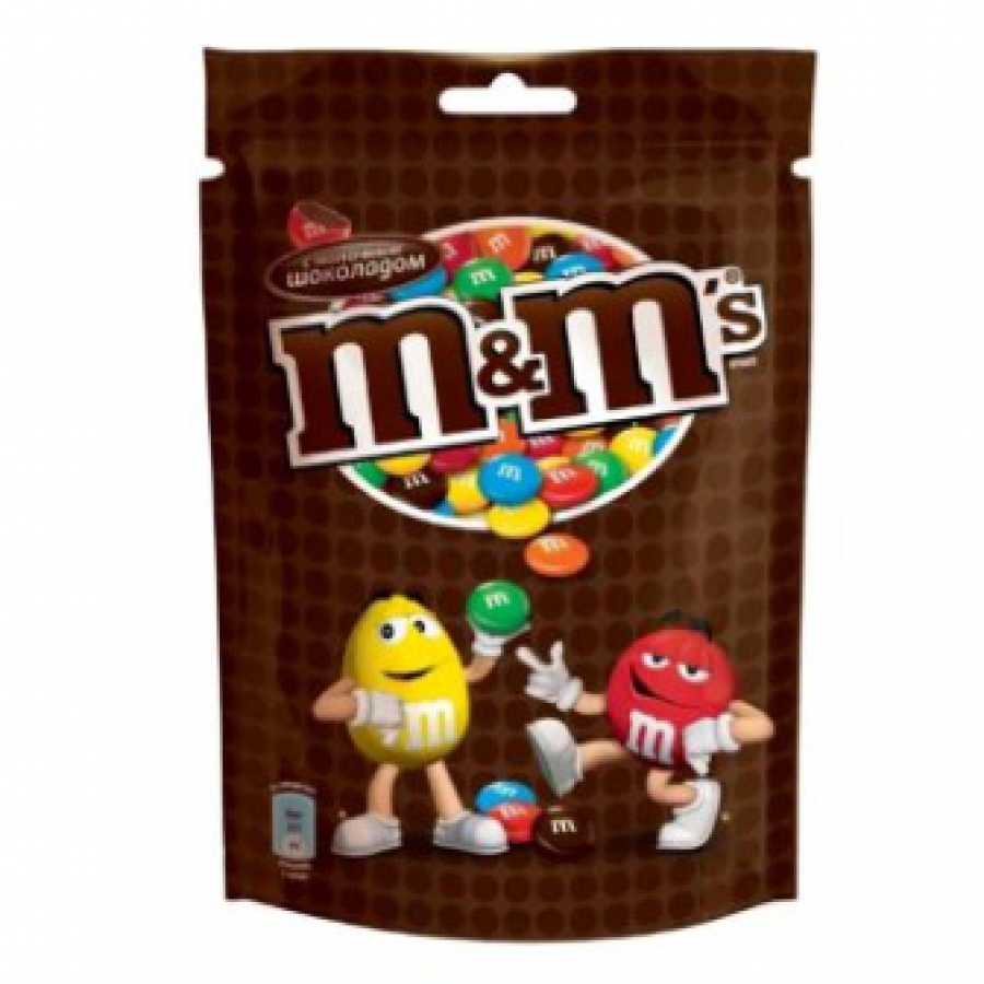 دراژه m&m's قهوه ای 145گ
