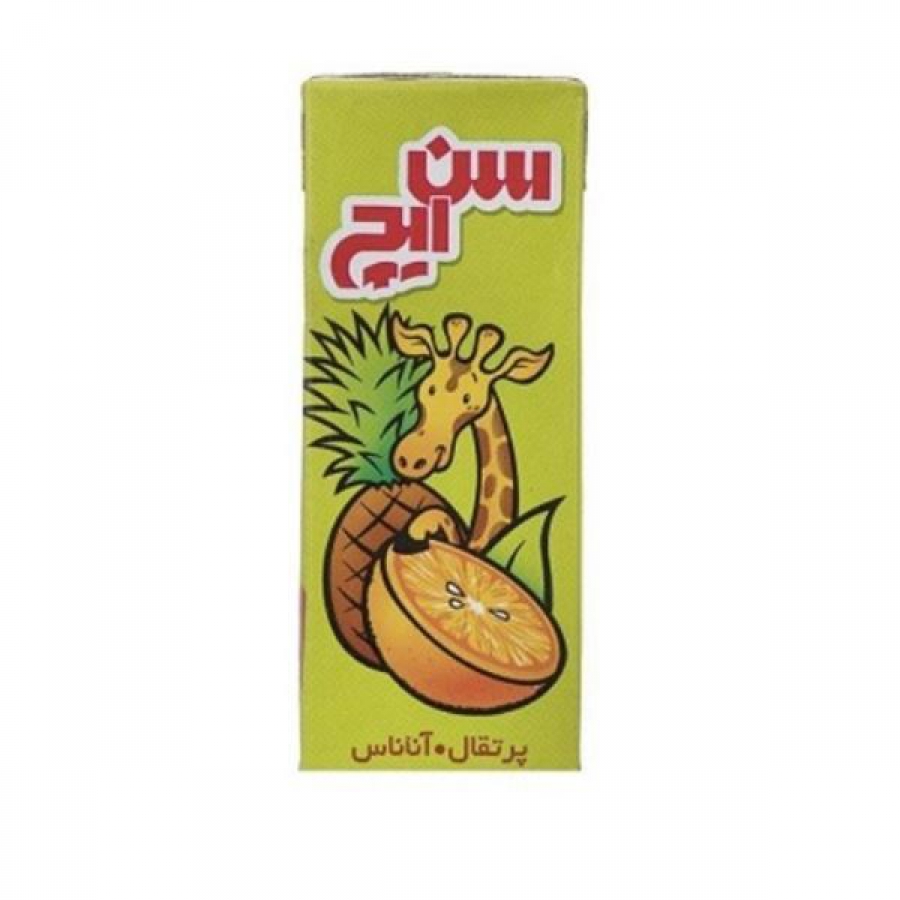آبمیوه سن ایچ پرتقال آناناس کودک200میل