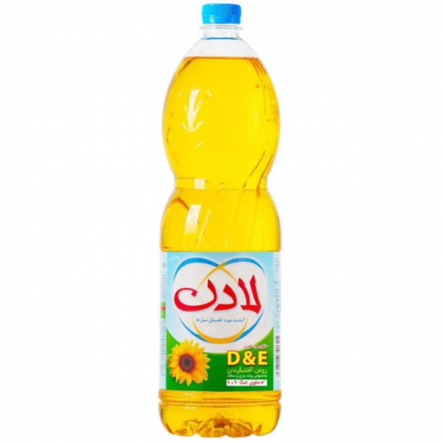 روغن مايع1350گ لادن(D&E)ويتامينه شفاف