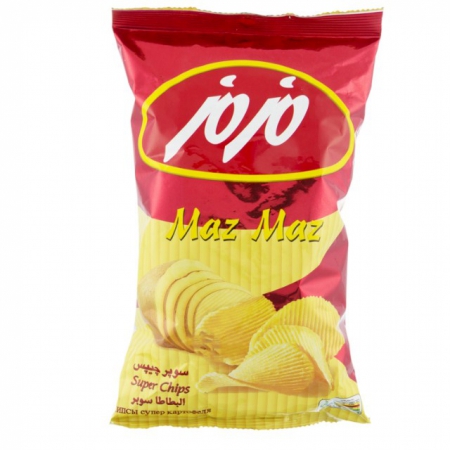 چیپس سوپر ساده نمکی مزمز متوسط
