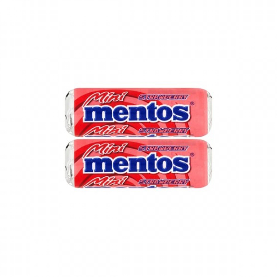 تافی mentos mini توت فرنگی