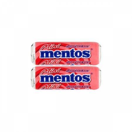 تافی mentos mini توت فرنگی