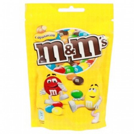 دراژه m&m's زرد 145گ