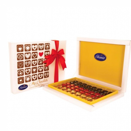 شکلات کادویی طرح قلب میکس شونیز