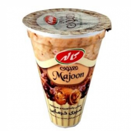 بستنی اسپگتامعجون شیری خرمایی کاله