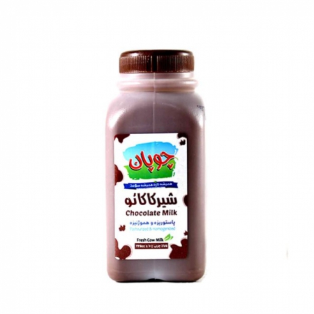 شیر کاکائو235سی سی  دبل شکلات چوپان