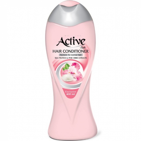 شامپونرم كننده اكتيو400گ صورتي(معمولي)