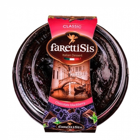 دسر کیک فارتتی سیس شکلات بلوبری