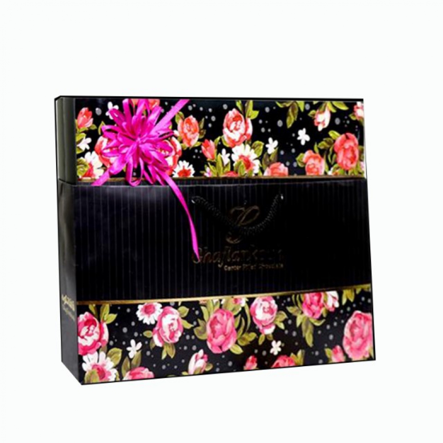 شکلات کاکائویی بامغزی کرم شیری در انواع طعم قافلانکوه مشکی