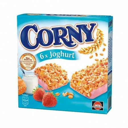 شکلات بار CORNY ماست و توتفرنگی 6عددی