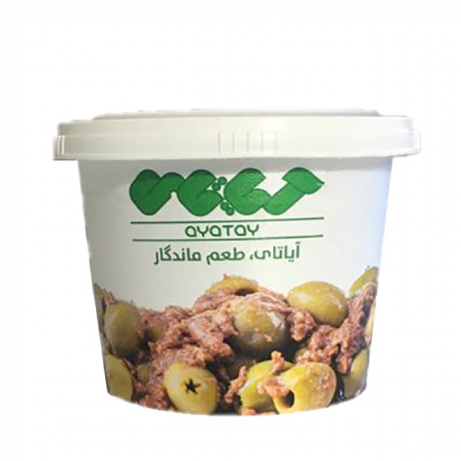 زیتون پرورده 500گ آیاتای