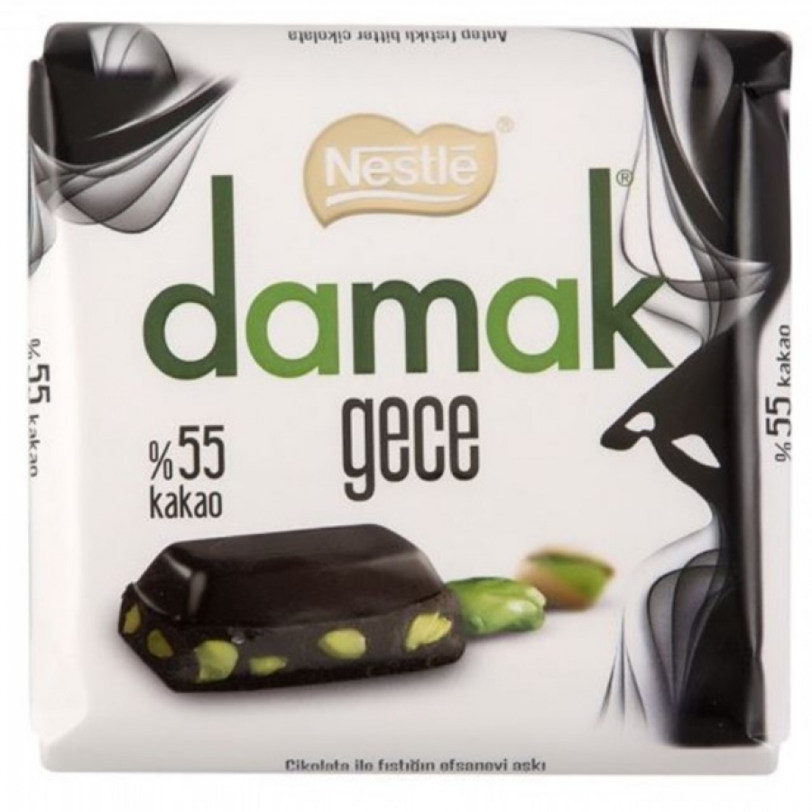 تابلت damak دارک نستله مغز پسته 63 گرمی