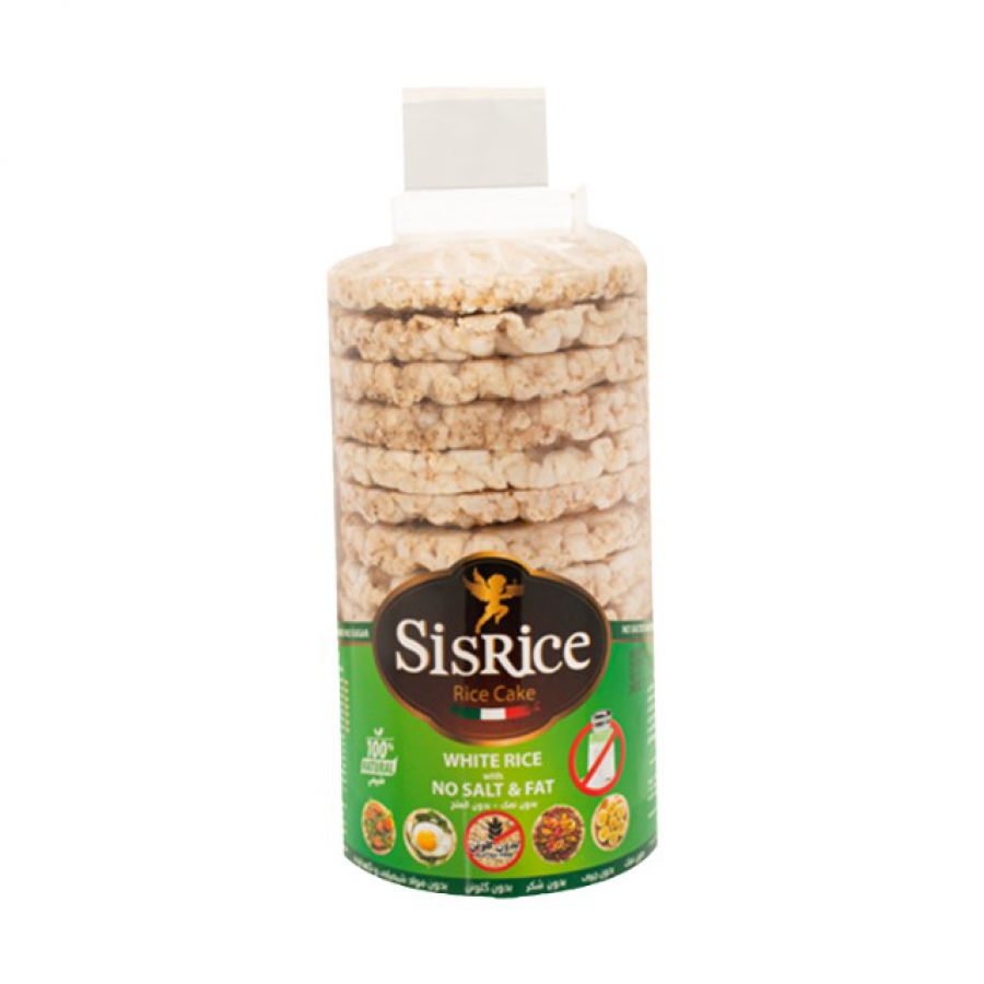 رایس کیک بدون نمک سبز