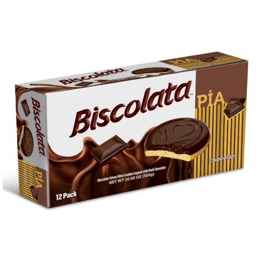 Biscolata pia شکلاتی