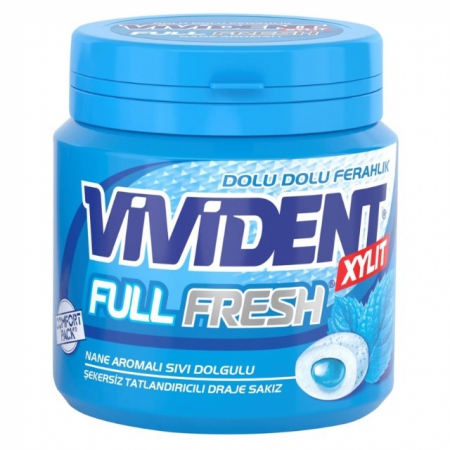 آدامس 100گرمی vivident نعنا full fresh