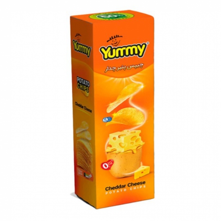 چیپس همسان پذیرایی یامی پنیر چدار