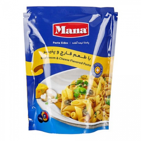 پاستانيمه آماده ماناقارچ و پنير