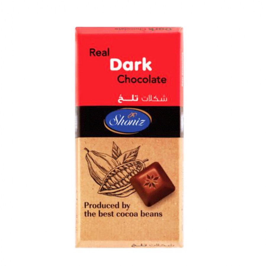 شکلات تخته ای تلخ شونیز100گ