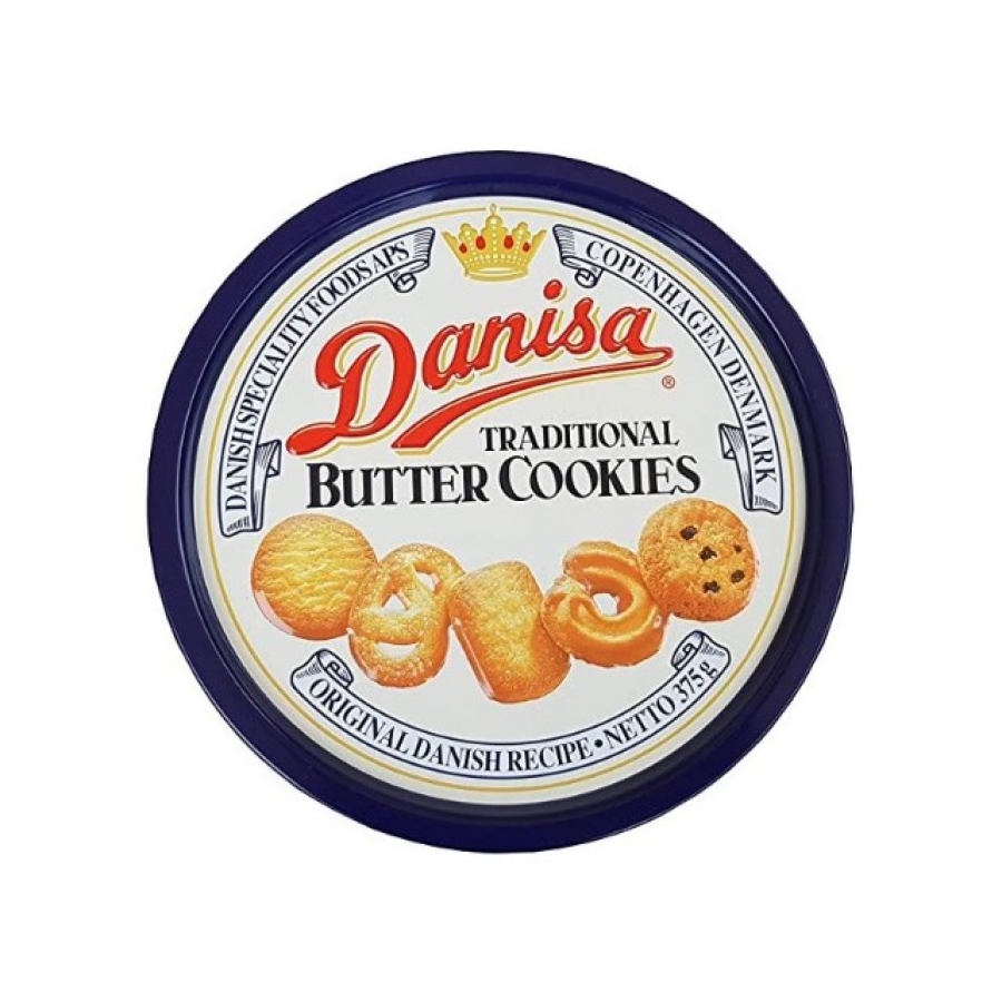 بیسکوییت Danisa جعبه فلزی 375گ