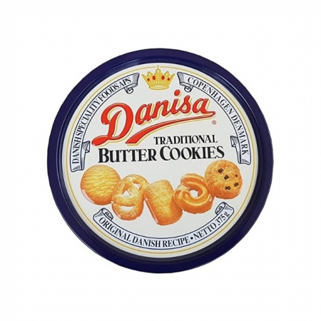 بیسکوییت Danisa جعبه فلزی 375گ