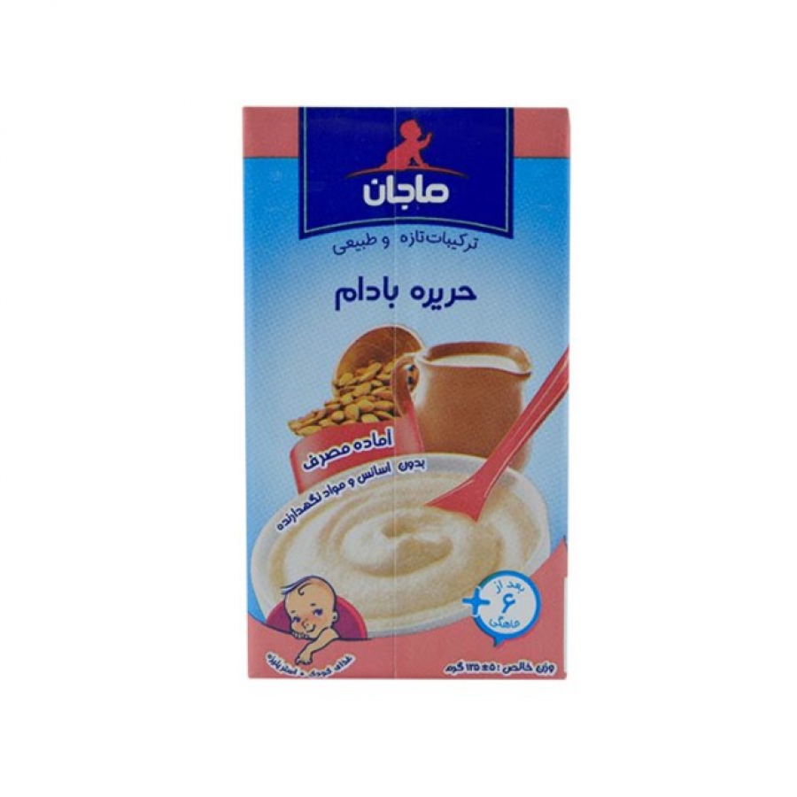 غذای کودک حریره بادام ماجان 135گ