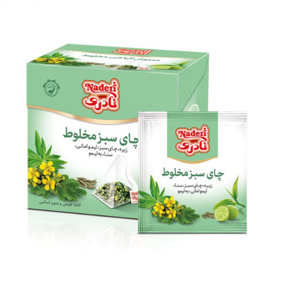 چای سبز کیسه ای ممتاز دارچین نادری