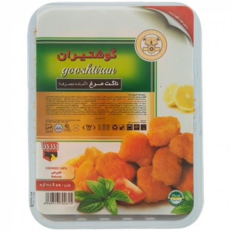 ناگت مرغ گوشتیران380گرمی